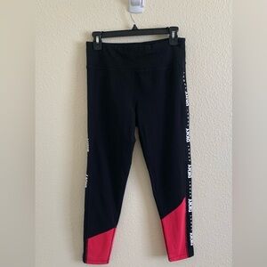 DKNY Women’s Leggings with Black and Pink Accents